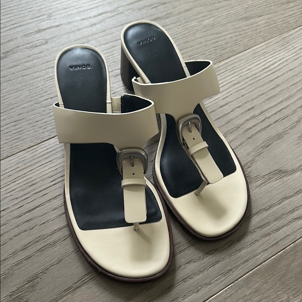 Vince Cream Women's Sandals